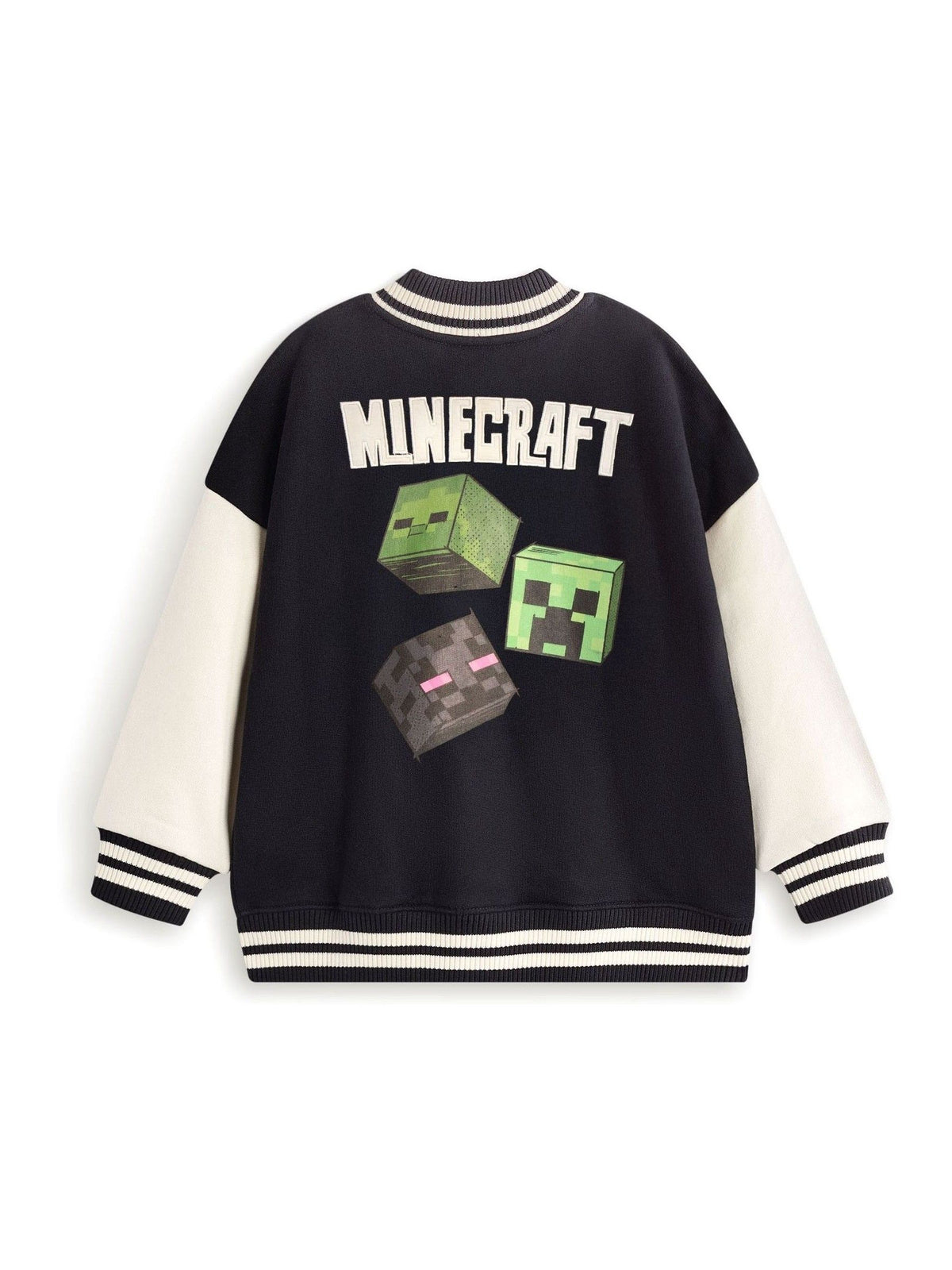 Dsiney Kidz - Vanilla Underground Black Minecraft Bomber Jacket image 2