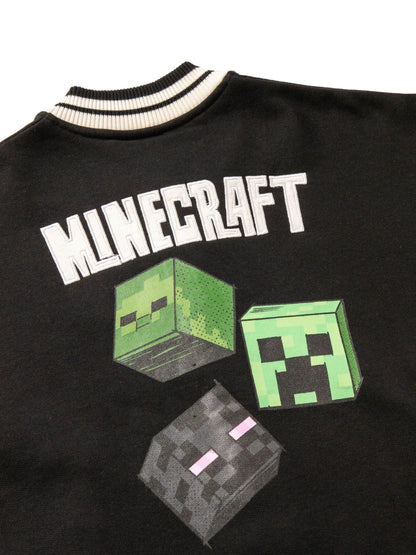 Dsiney Kidz - Vanilla Underground Black Minecraft Bomber Jacket image 5