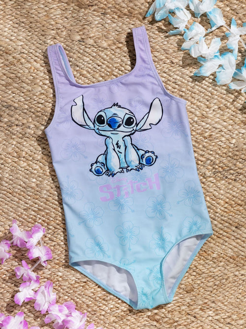 Dsiney Kidz - Vanilla Underground Multi Girls Disney Lilo & Stitch Multicoloured Stitch Swimsuit image 1