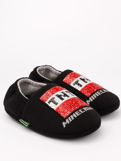 Vanilla Underground Black Minecraft Slippers image 4