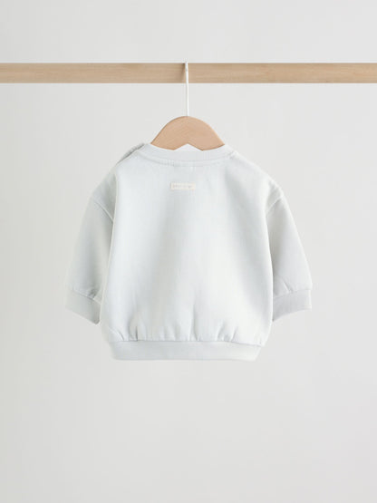 Grey Bear Sweat and Leggings Baby Set (0mths-2yrs) image 4