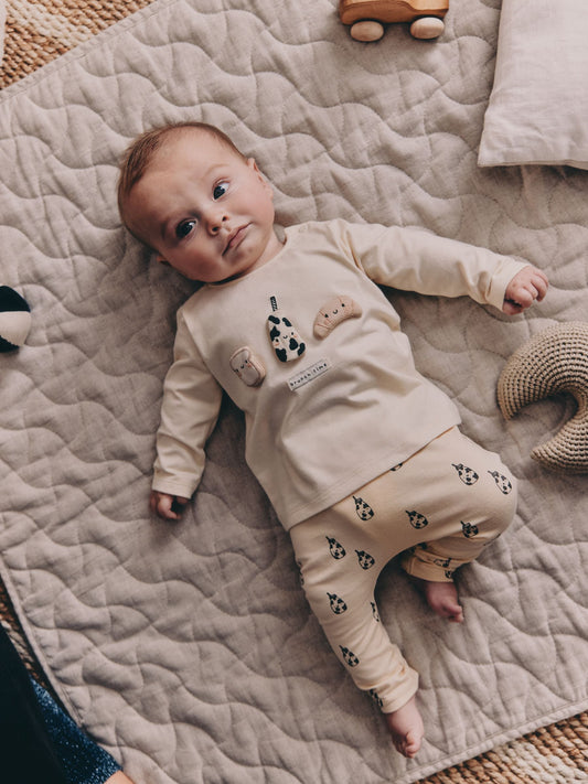 Neutral Milk Club Top and Legging Baby Set (0mths-2yrs) image 1