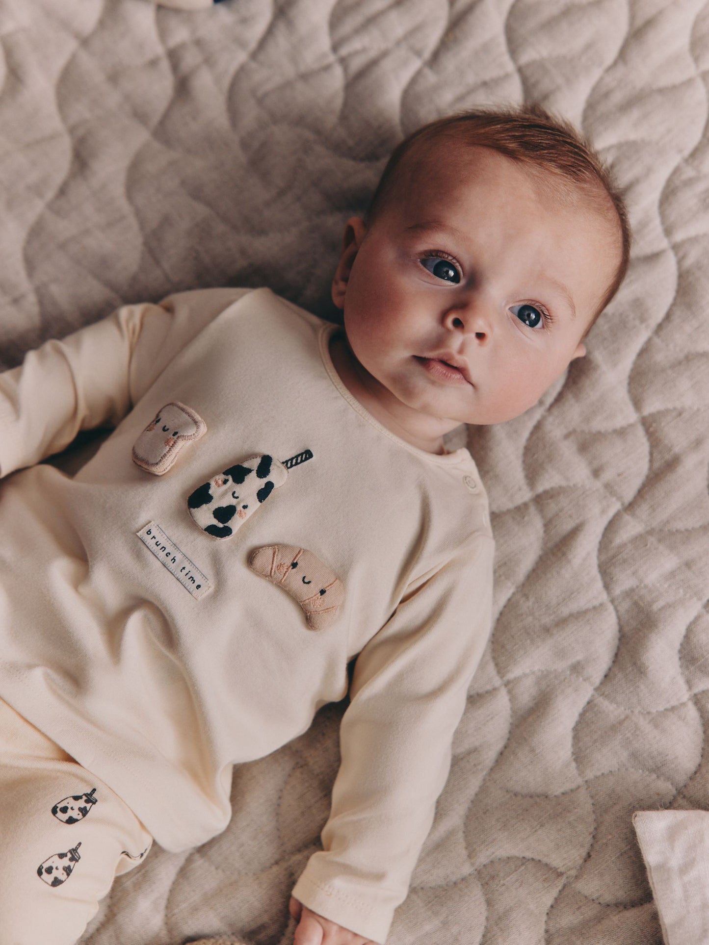 Neutral Milk Club Top and Legging Baby Set (0mths-2yrs) image 3