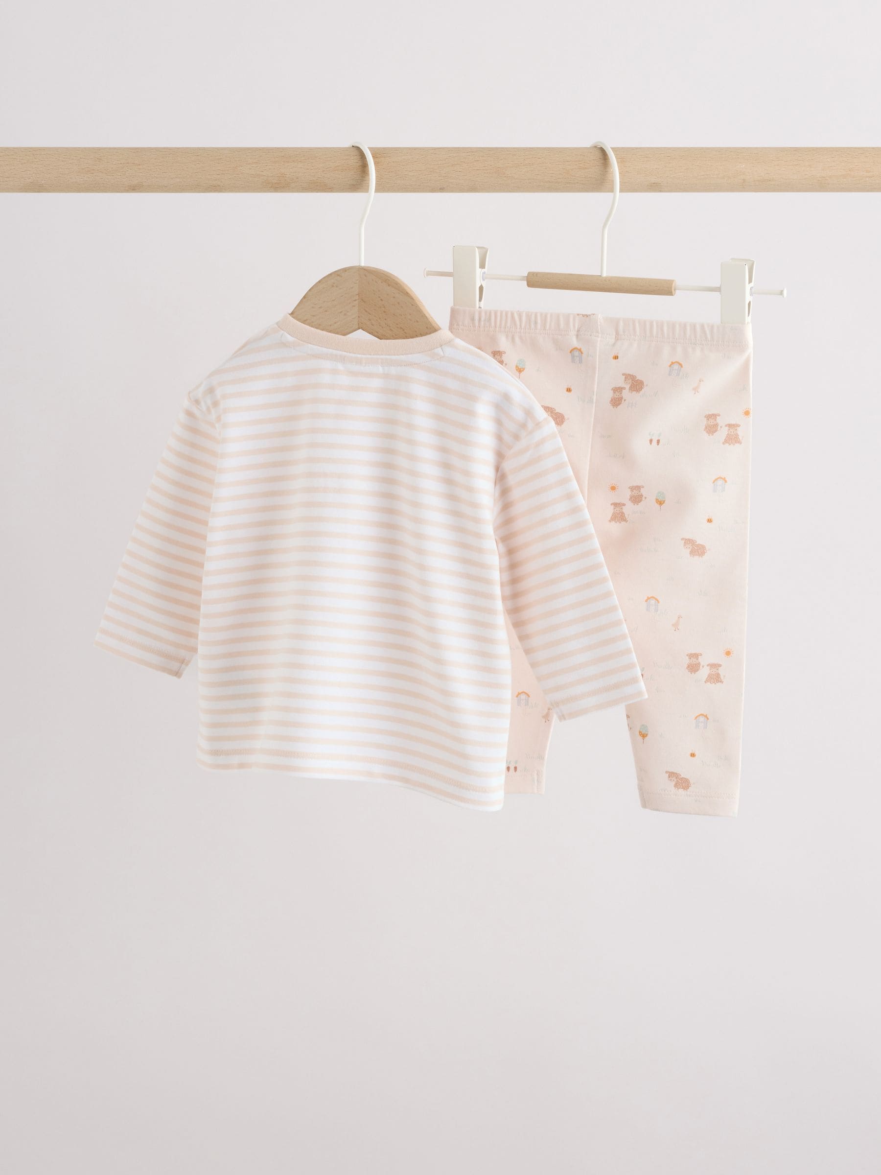 Neutral Hamish Top and Legging Baby Set (0mths-2yrs) image 6