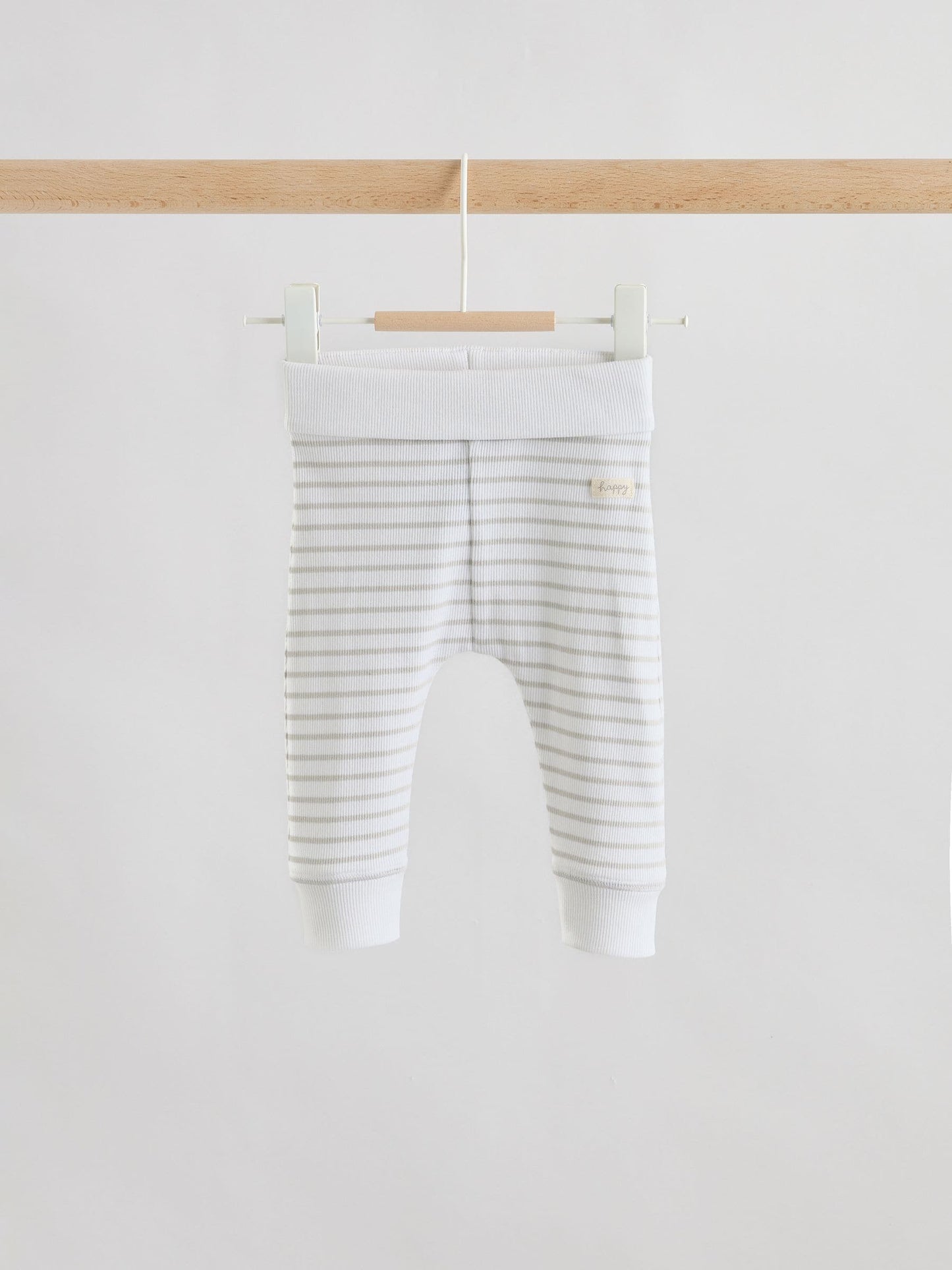 White Jersey Jacket Bodysuit and Leggings 3 Piece Baby Set (0mths-2yrs) image 6