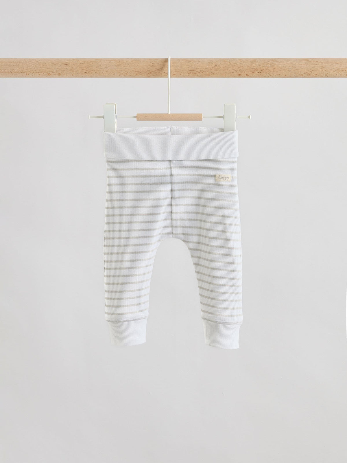White Jersey Jacket Bodysuit and Leggings 3 Piece Baby Set (0mths-2yrs) image 6