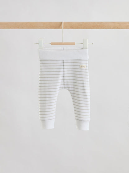 White Jersey Jacket Bodysuit and Leggings 3 Piece Baby Set (0mths-2yrs) image 6