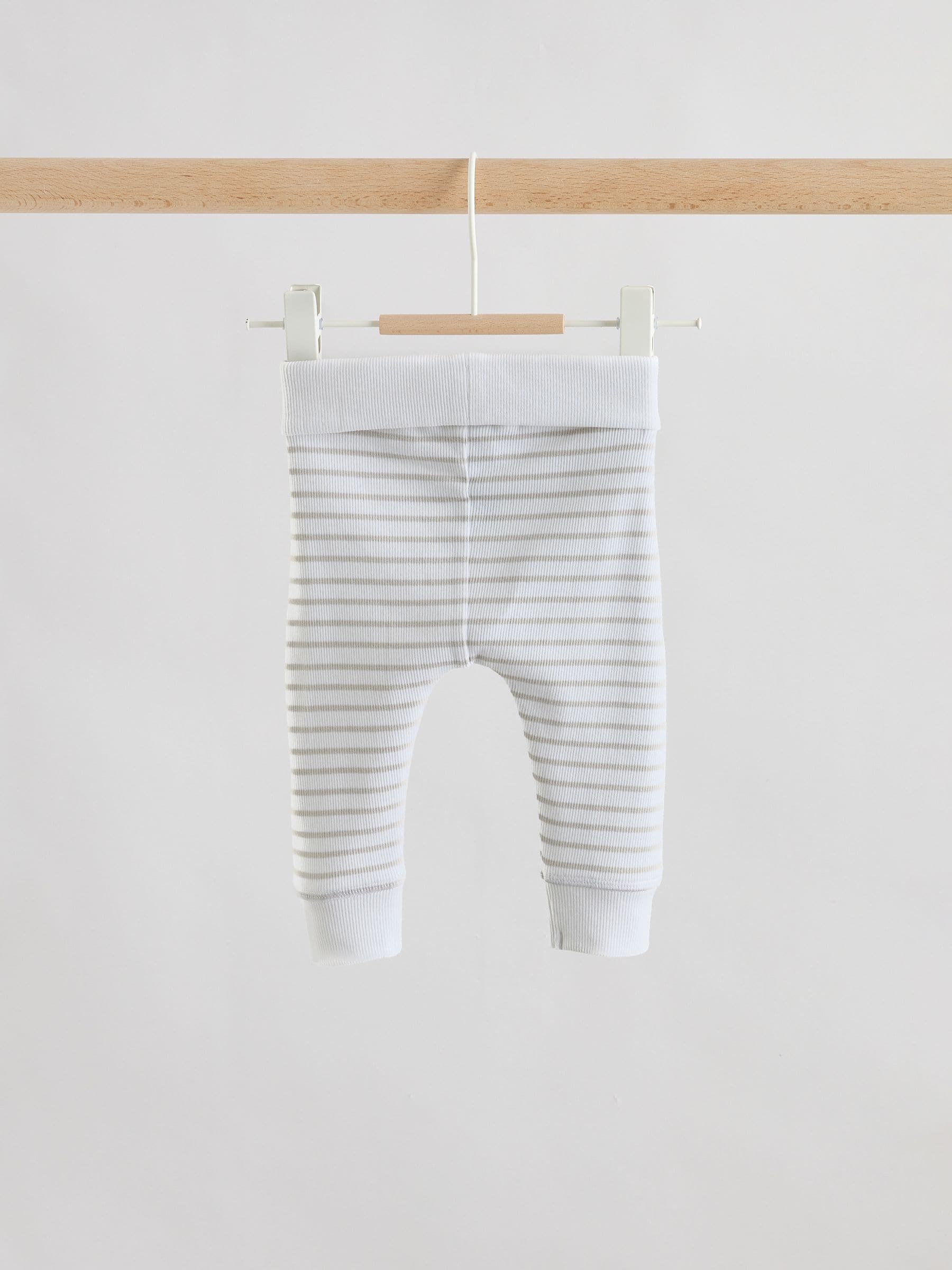 White Jersey Jacket Bodysuit and Leggings 3 Piece Baby Set (0mths-2yrs) image 7
