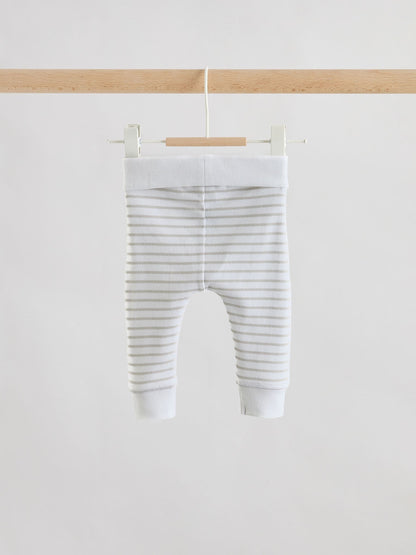 White Jersey Jacket Bodysuit and Leggings 3 Piece Baby Set (0mths-2yrs) image 7