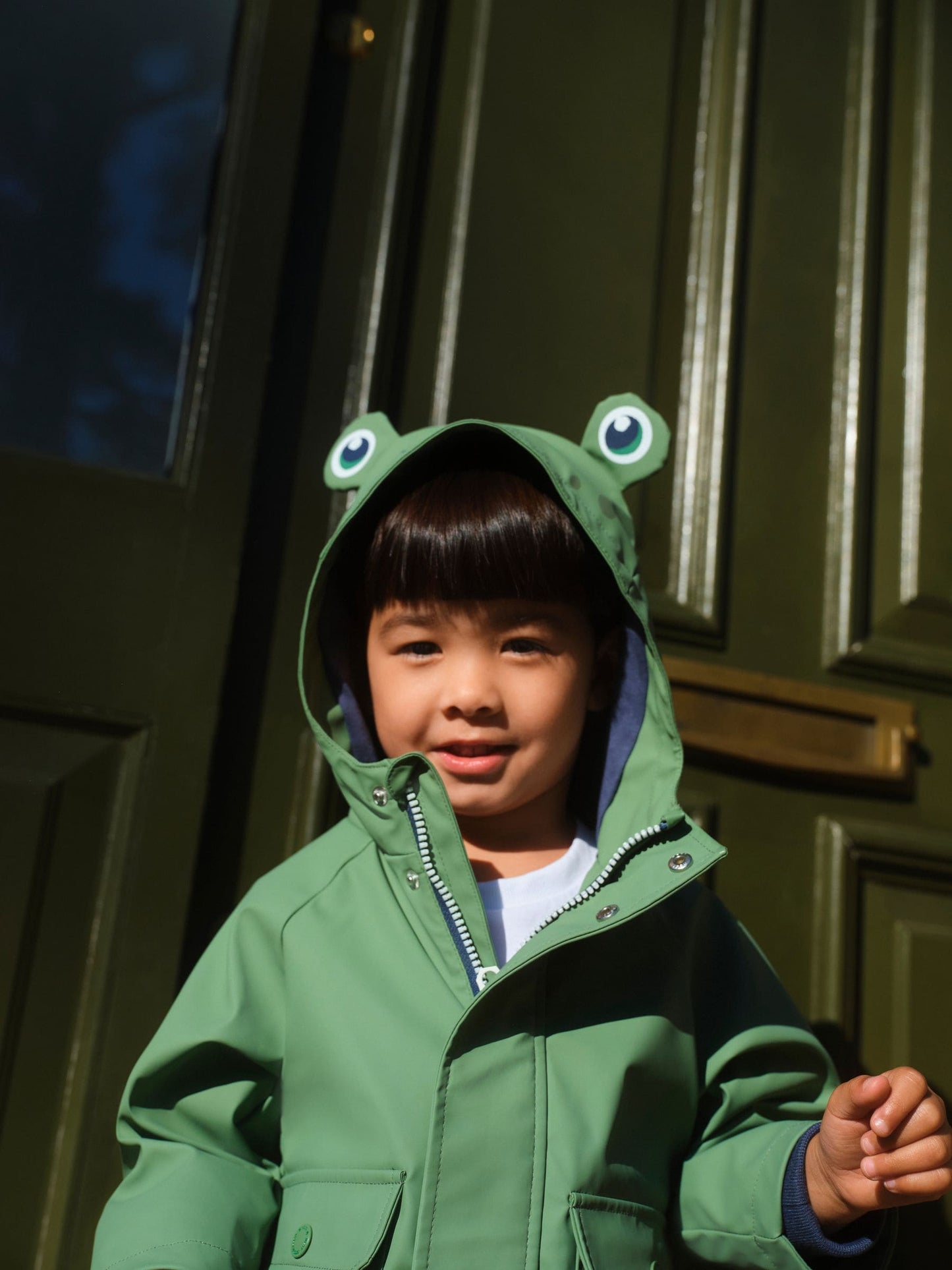 Dsiney Kidz - Green Frog Character Shower Resistant Coat (3mths-7yrs) image 2
