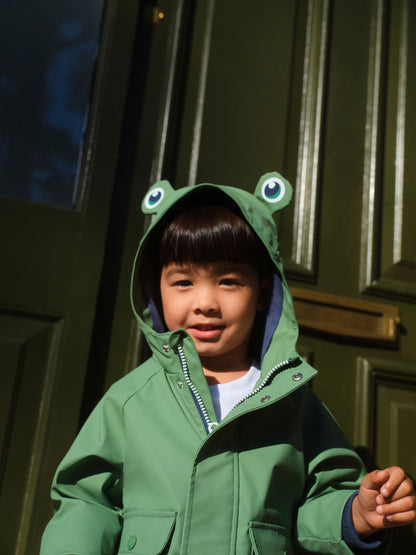 Dsiney Kidz - Green Frog Character Shower Resistant Coat (3mths-7yrs) image 2