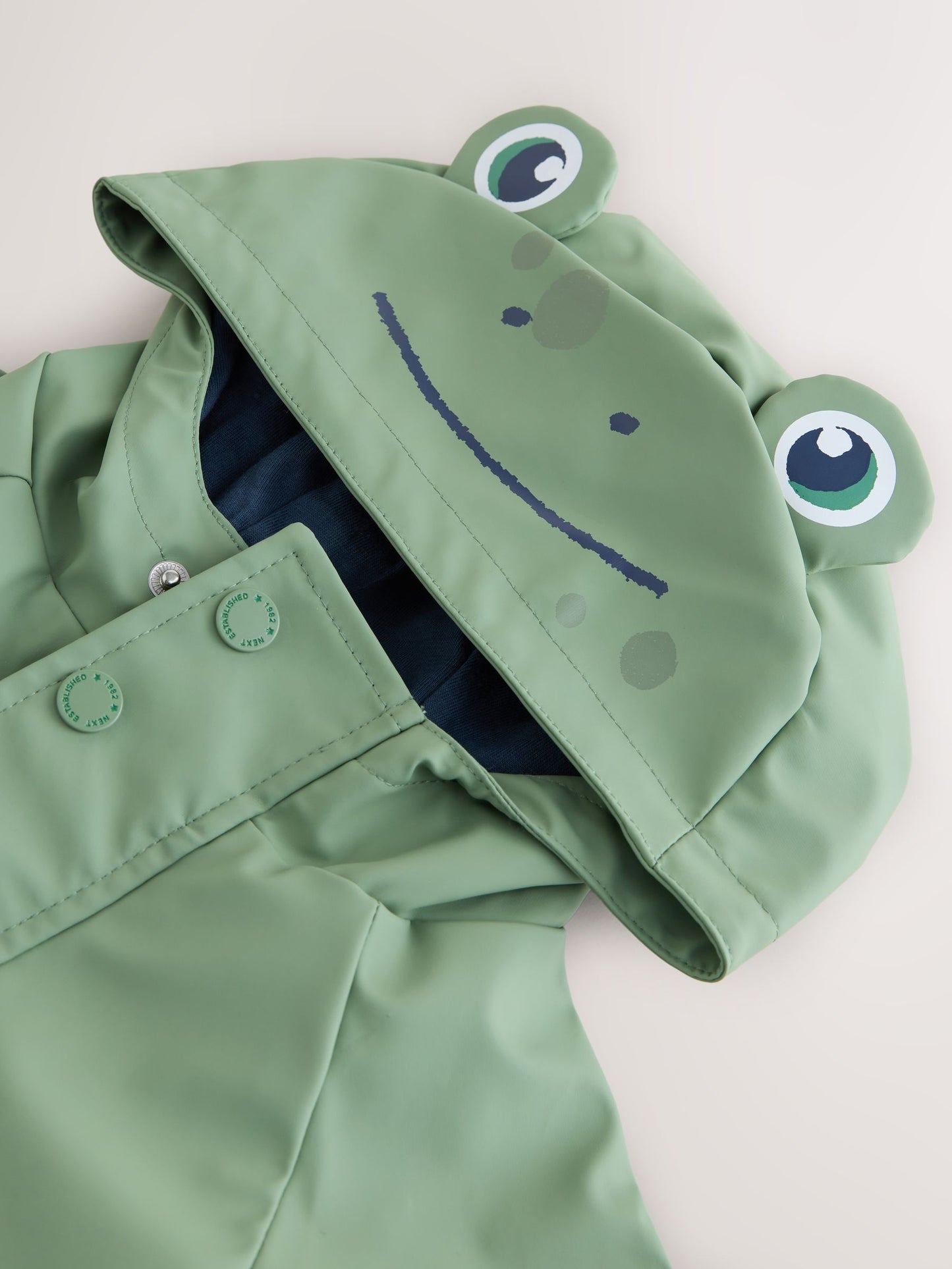 Dsiney Kidz - Green Frog Character Shower Resistant Coat (3mths-7yrs) image 5