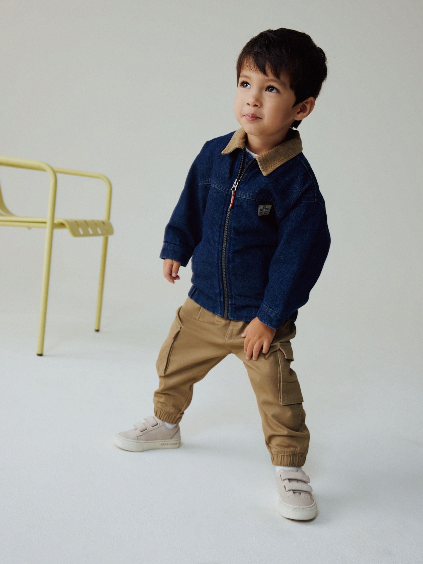 Dsiney Kidz - Denim Cord Collar Jacket (3mths-7yrs) image 1