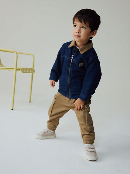 Dsiney Kidz - Denim Cord Collar Jacket (3mths-7yrs) image 1