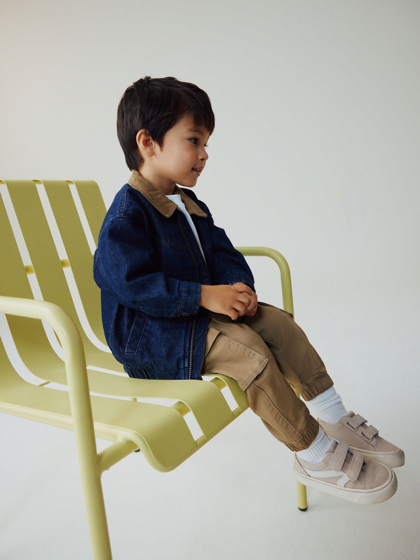 Dsiney Kidz - Denim Cord Collar Jacket (3mths-7yrs) image 2