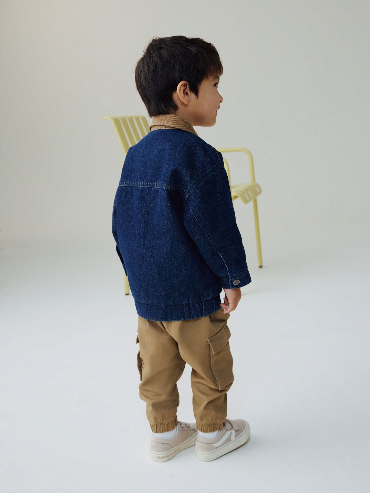 Dsiney Kidz - Denim Cord Collar Jacket (3mths-7yrs) image 3