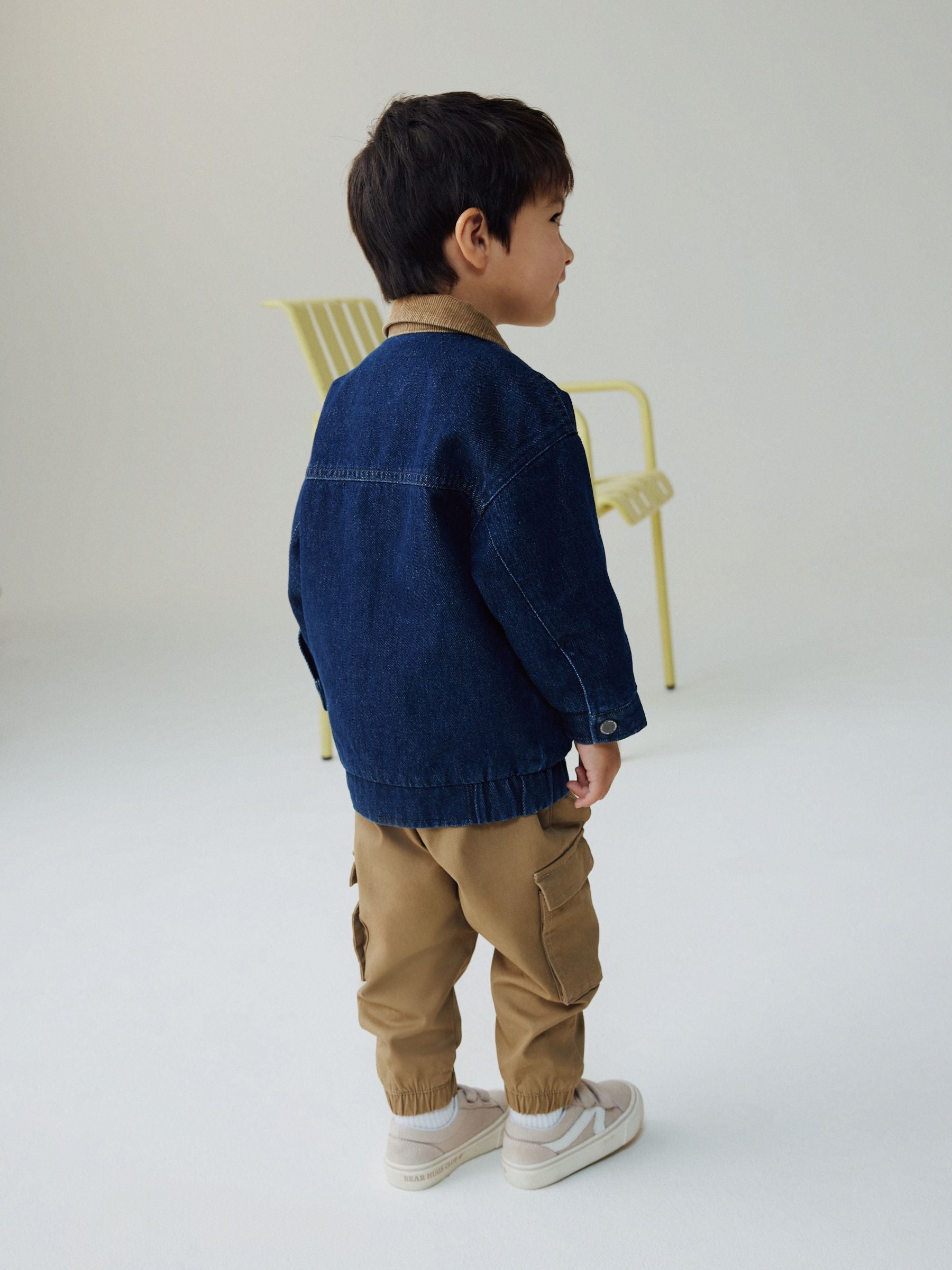 Dsiney Kidz - Denim Cord Collar Jacket (3mths-7yrs) image 3