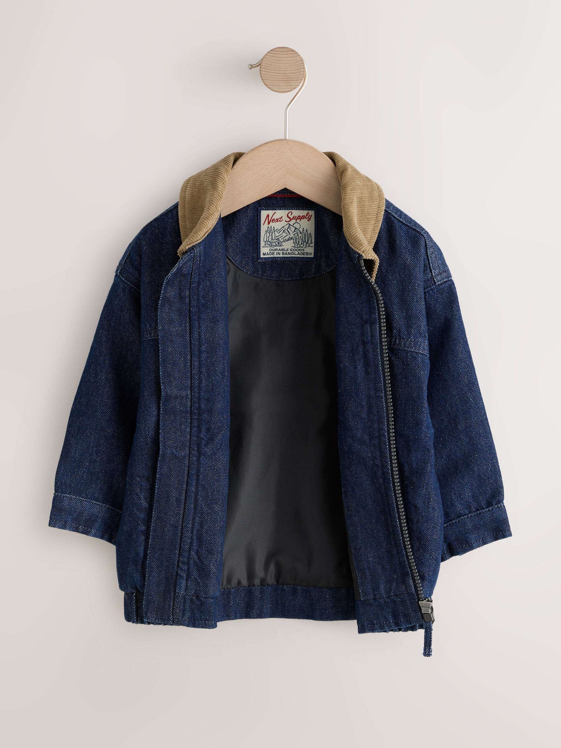 Dsiney Kidz - Denim Cord Collar Jacket (3mths-7yrs) image 5