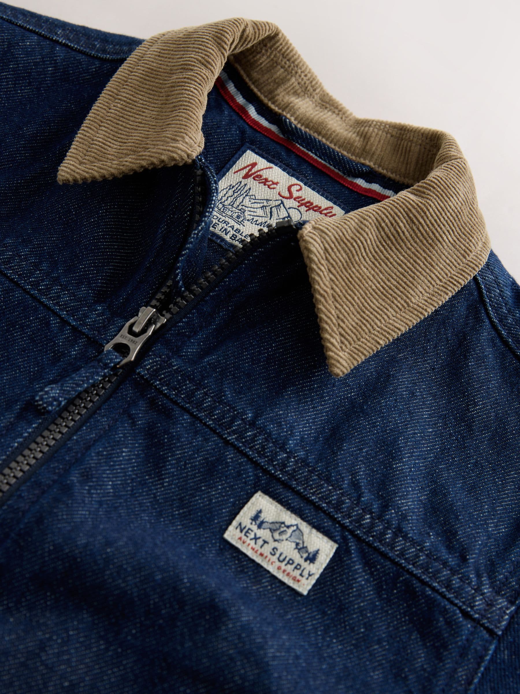 Dsiney Kidz - Denim Cord Collar Jacket (3mths-7yrs) image 8