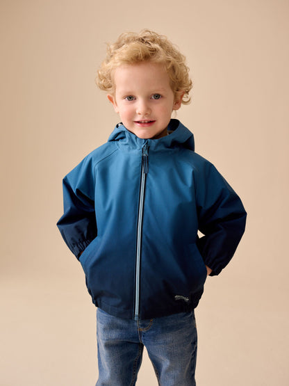 Dsiney Kidz - Ombre Blue Waterproof Cagoule Jacket (3mths-7yrs) image 1