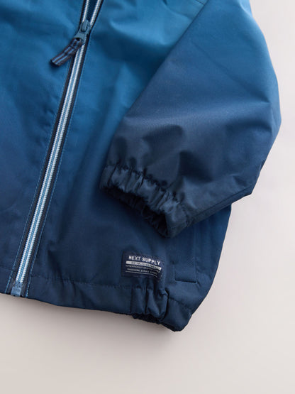 Dsiney Kidz - Ombre Blue Waterproof Cagoule Jacket (3mths-7yrs) image 8