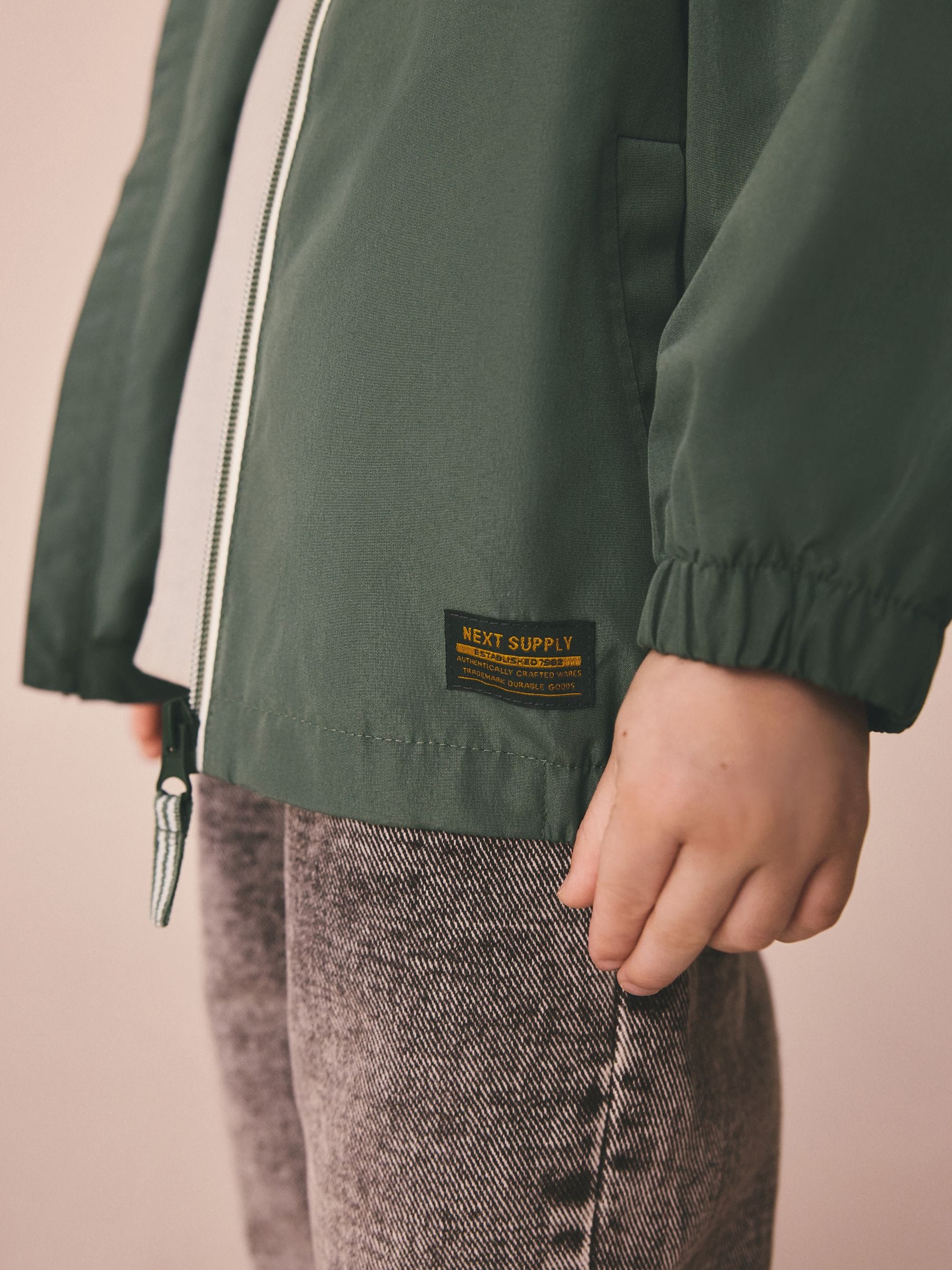 Dsiney Kidz - Sage Green Waterproof Cagoule Jacket (3mths-7yrs) image 6