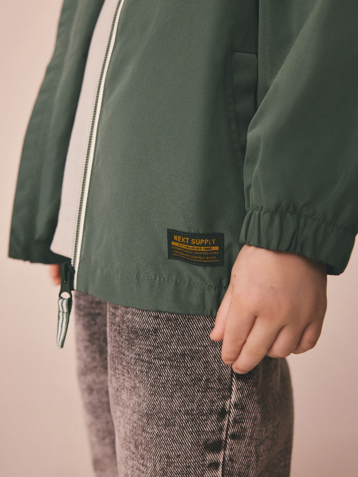Dsiney Kidz - Sage Green Waterproof Cagoule Jacket (3mths-7yrs) image 6