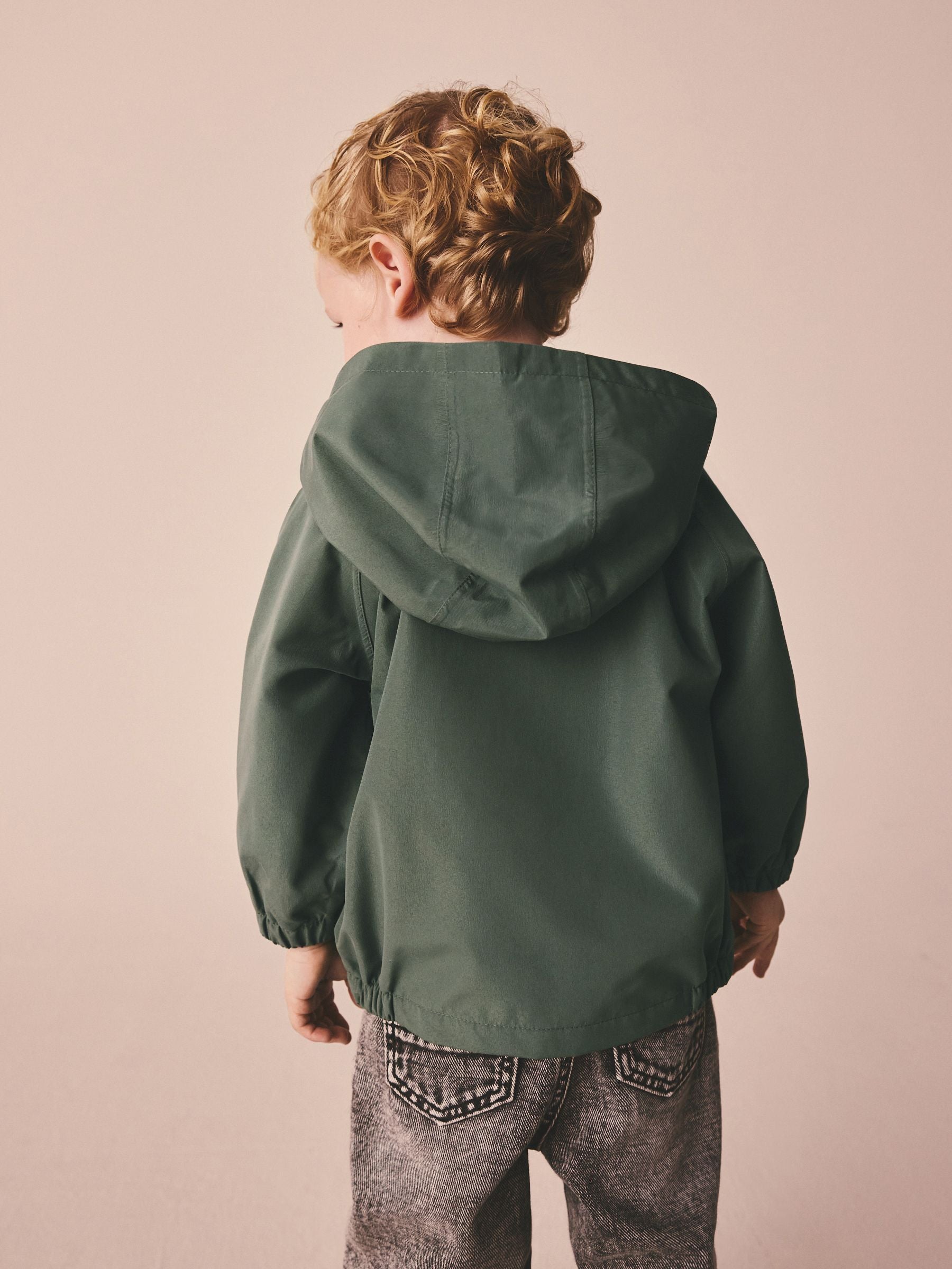 Dsiney Kidz - Sage Green Waterproof Cagoule Jacket (3mths-7yrs) image 7