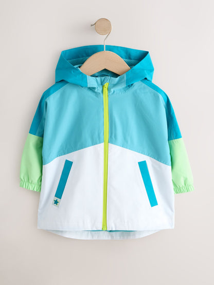 Dsiney Kidz - Green Colour Block Waterproof Cagoule (3mths-7yrs) image 7