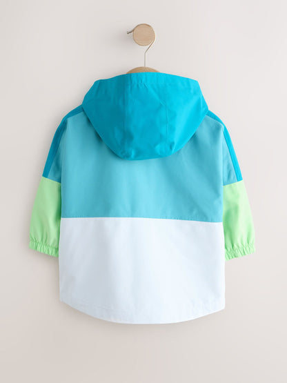 Dsiney Kidz - Green Colour Block Waterproof Cagoule (3mths-7yrs) image 8