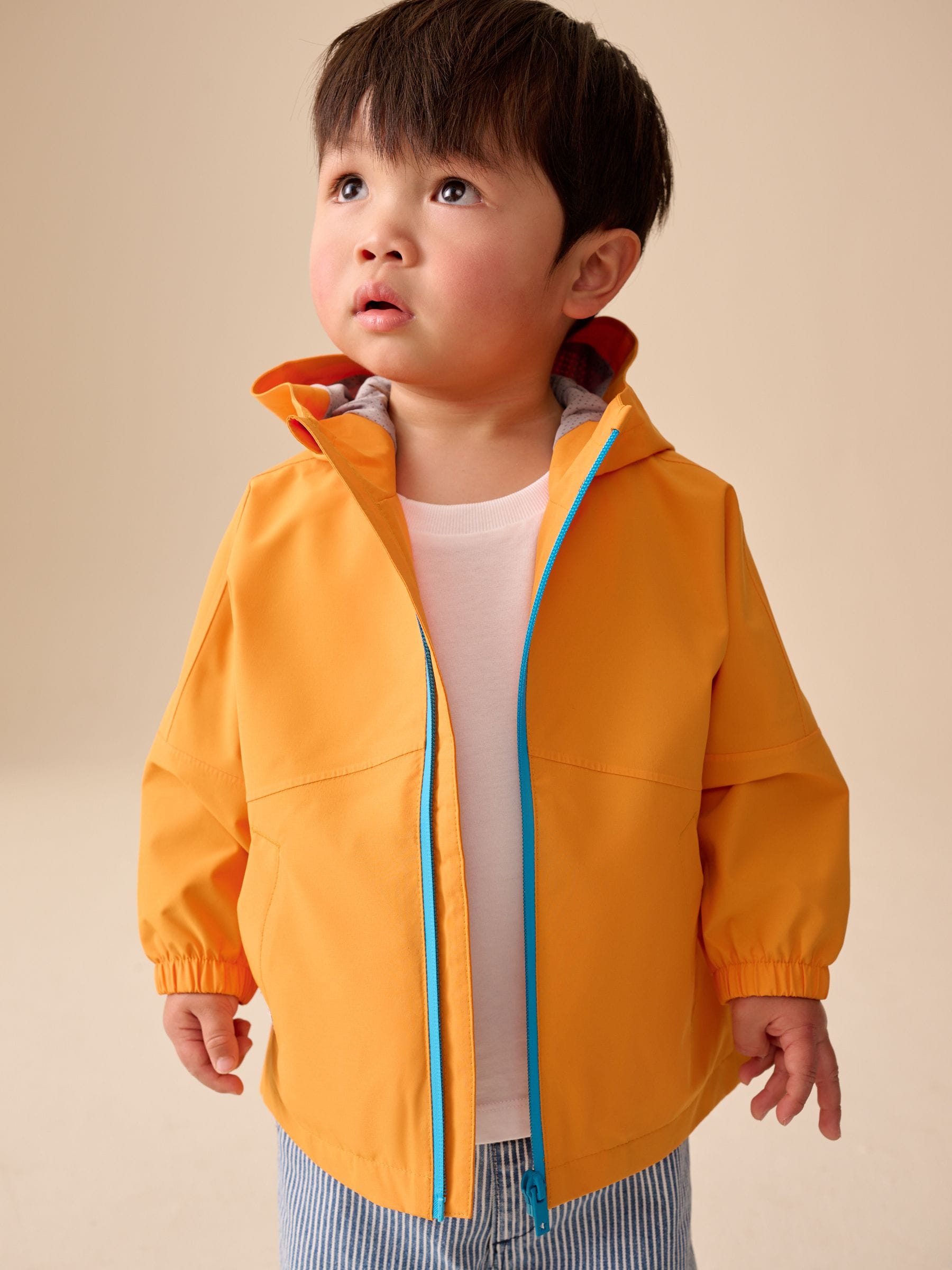Dsiney Kidz - Orange Waterproof Cagoule (3mths-7yrs) image 2
