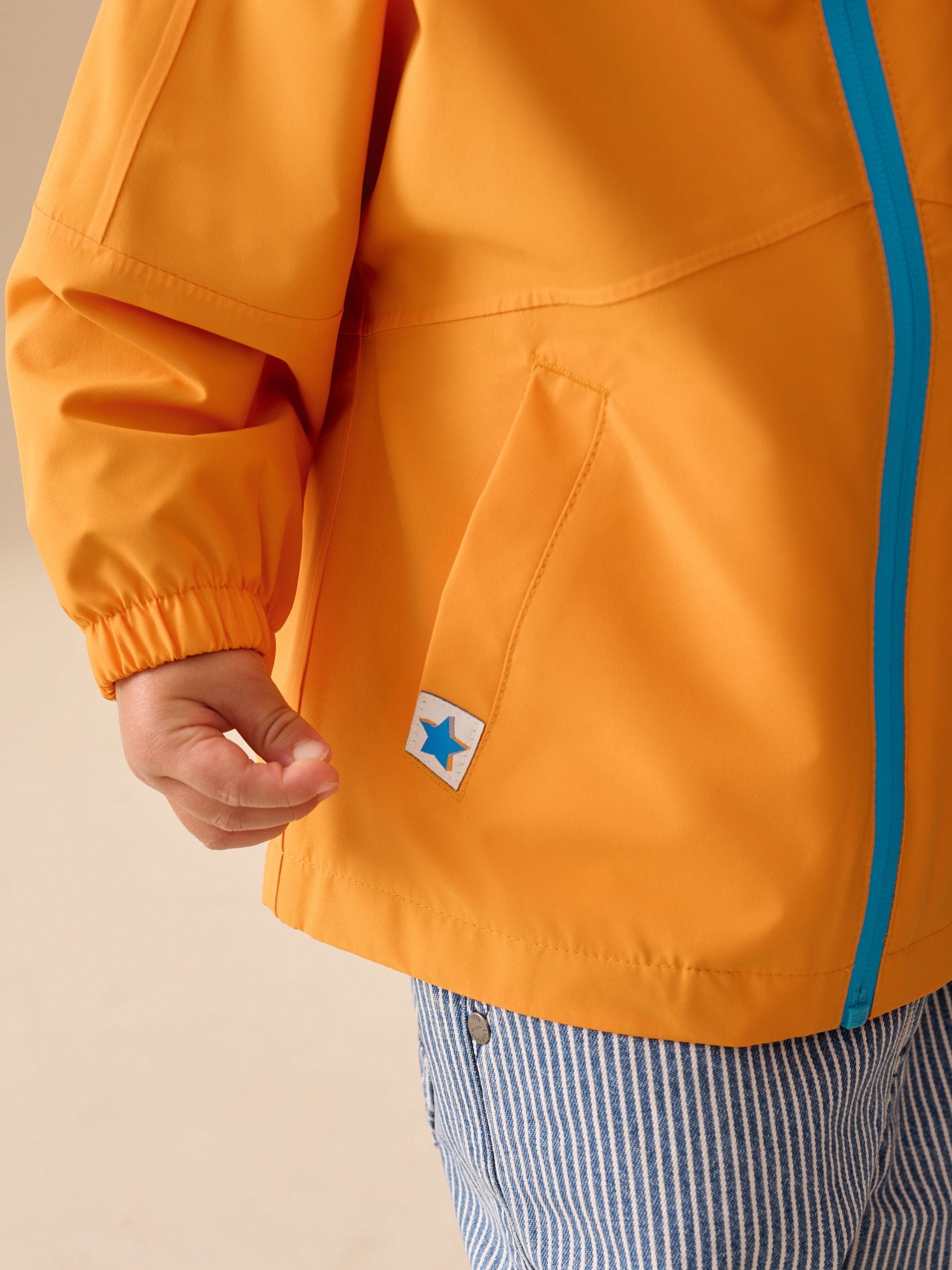 Dsiney Kidz - Orange Waterproof Cagoule (3mths-7yrs) image 5