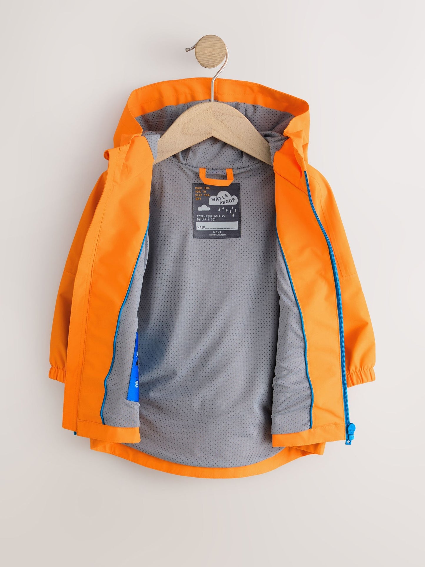 Dsiney Kidz - Orange Waterproof Cagoule (3mths-7yrs) image 8