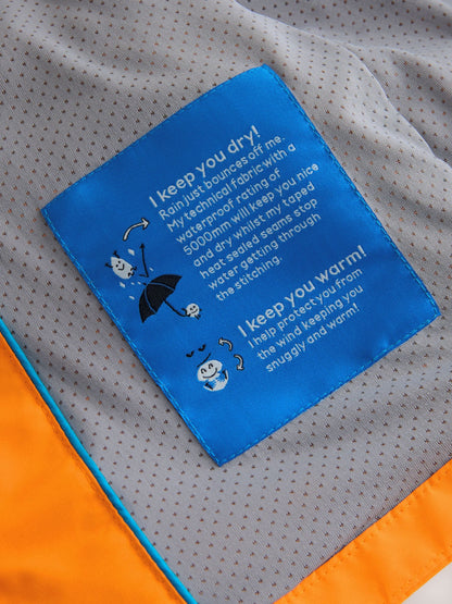 Dsiney Kidz - Orange Waterproof Cagoule (3mths-7yrs) image 9