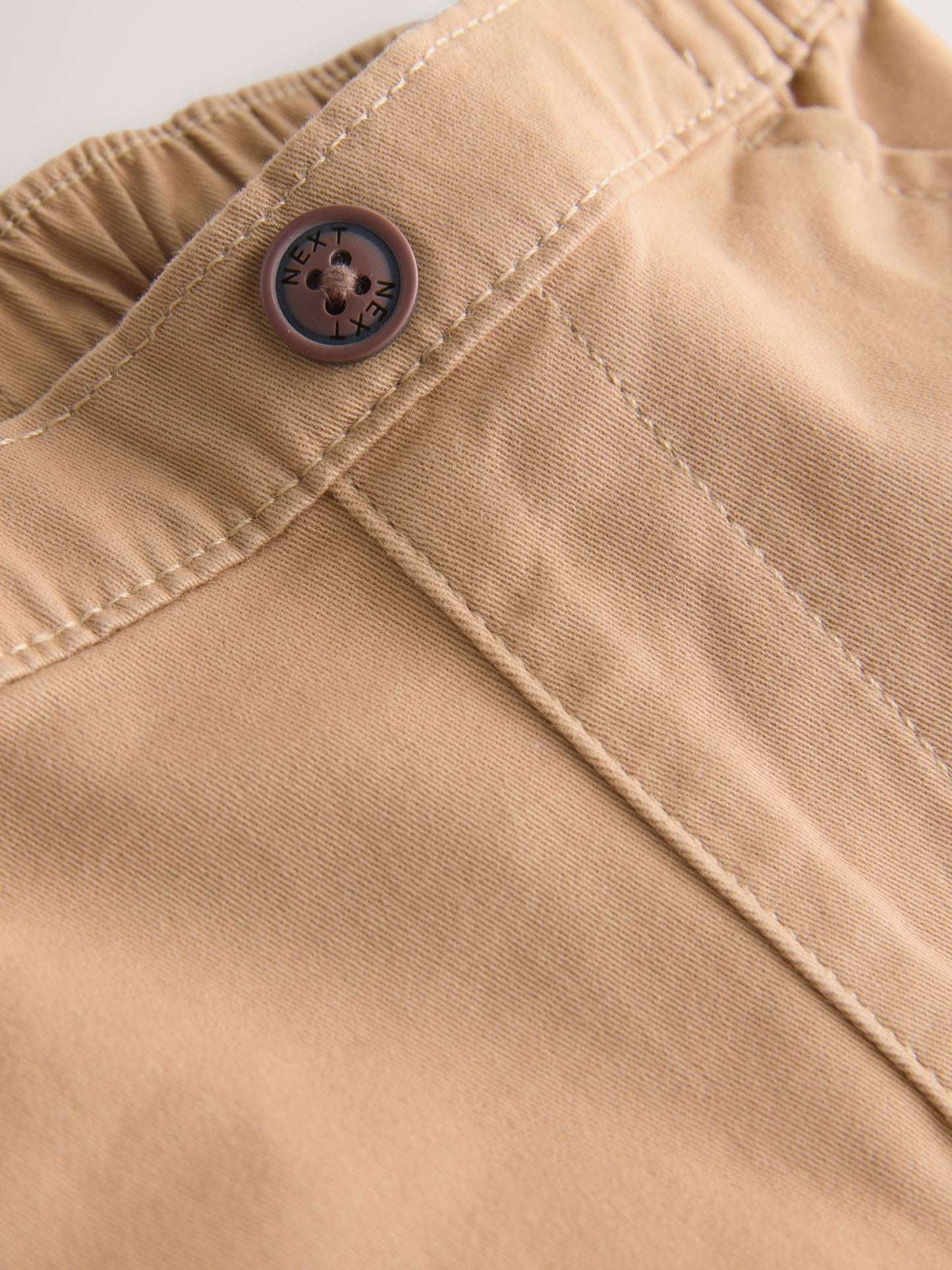 Tan Brown Baby Chino Trousers (0mths-2yrs) image 3