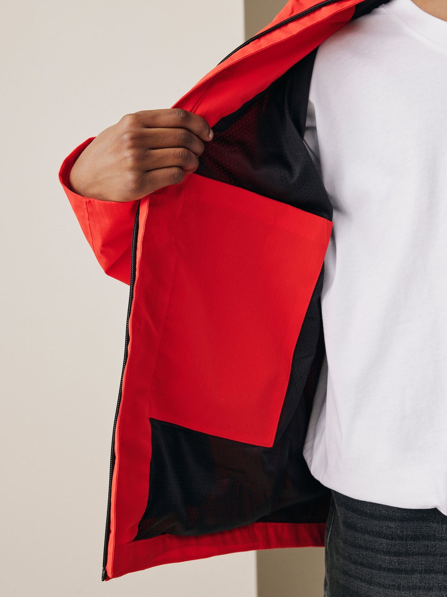 Dsiney Kidz - Red Waterproof Anorak Jacket (3-16yrs) image 4