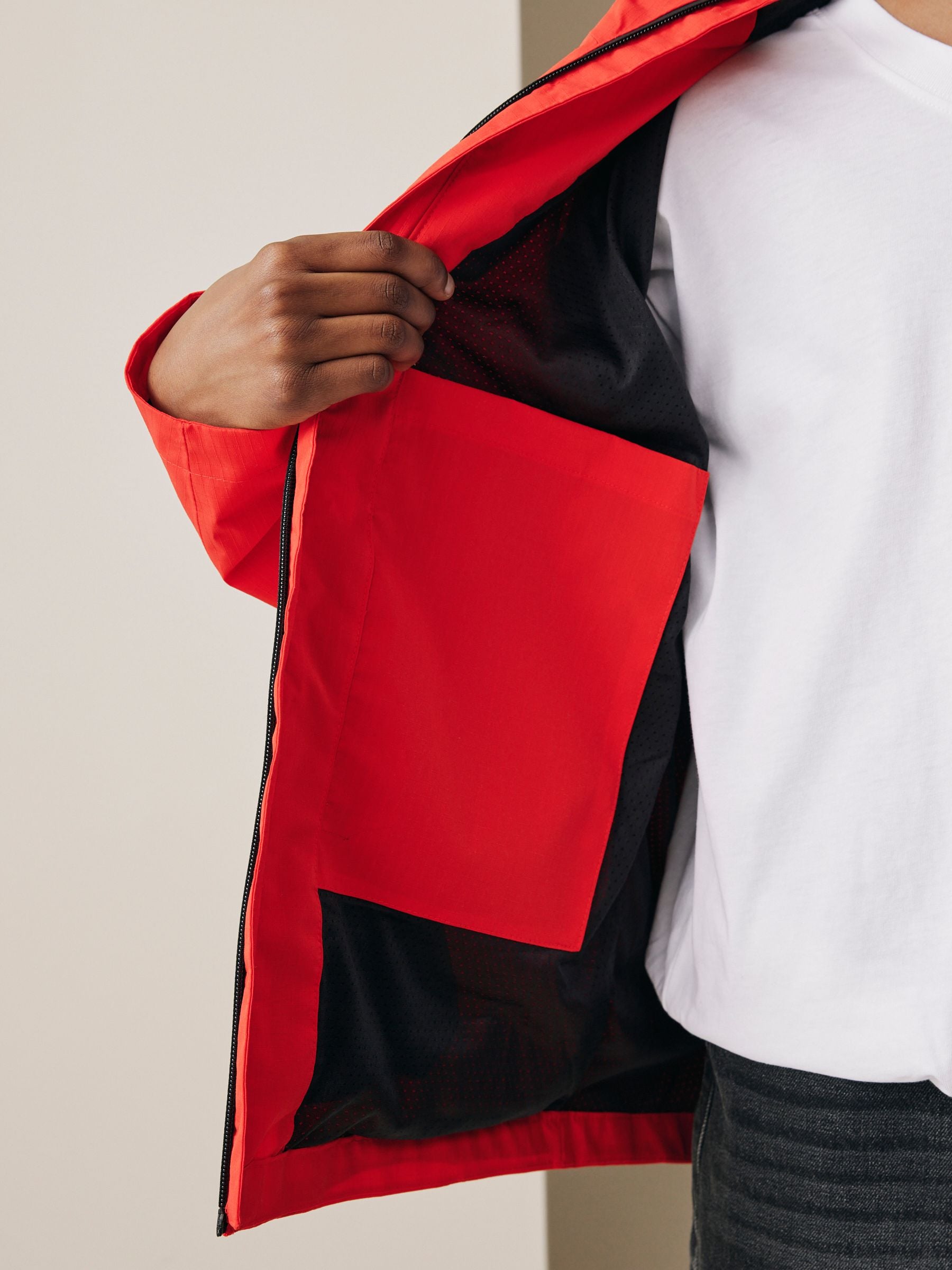 Dsiney Kidz - Red Waterproof Anorak Jacket (3-16yrs) image 4