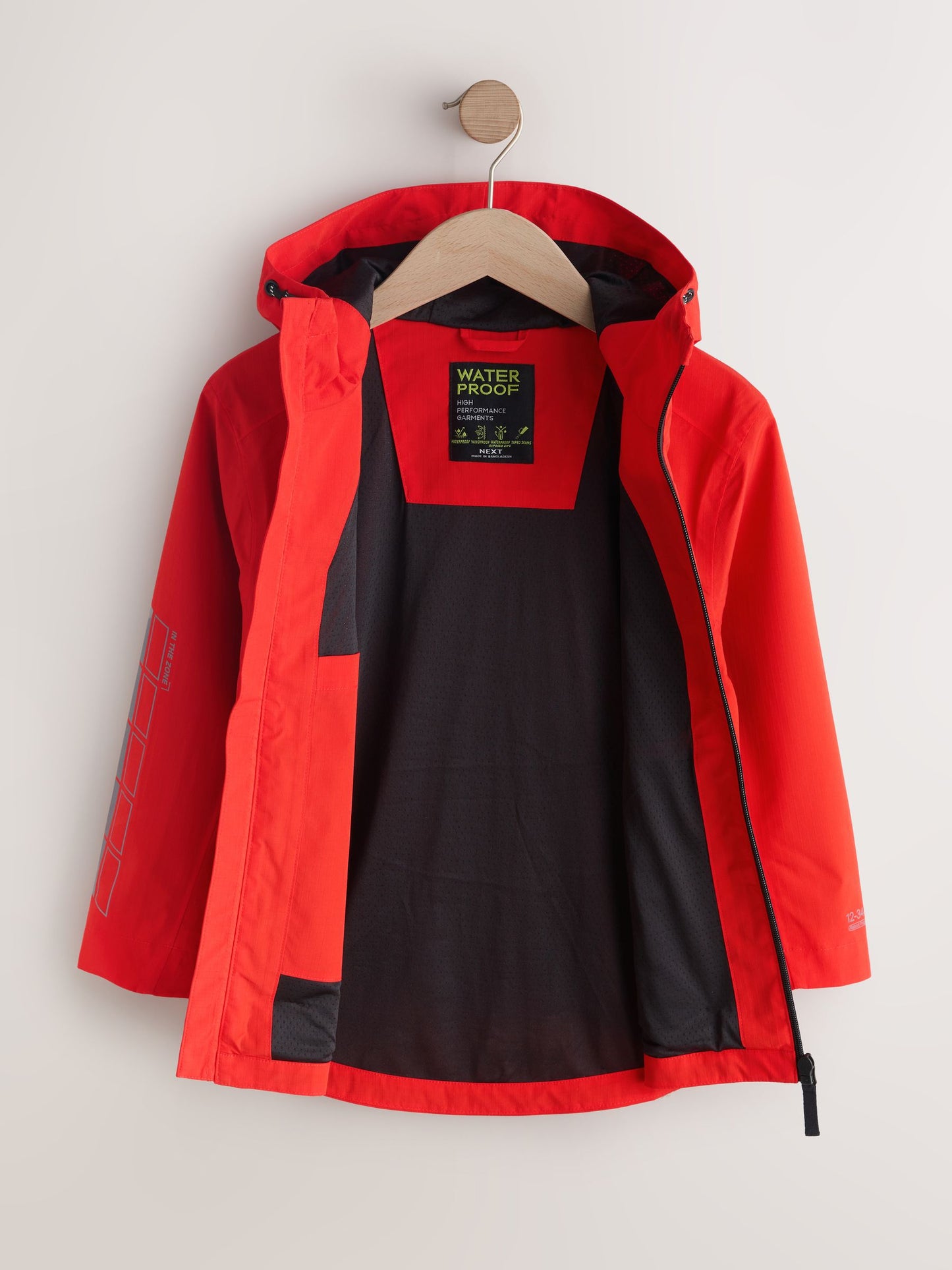 Dsiney Kidz - Red Waterproof Anorak Jacket (3-16yrs) image 5