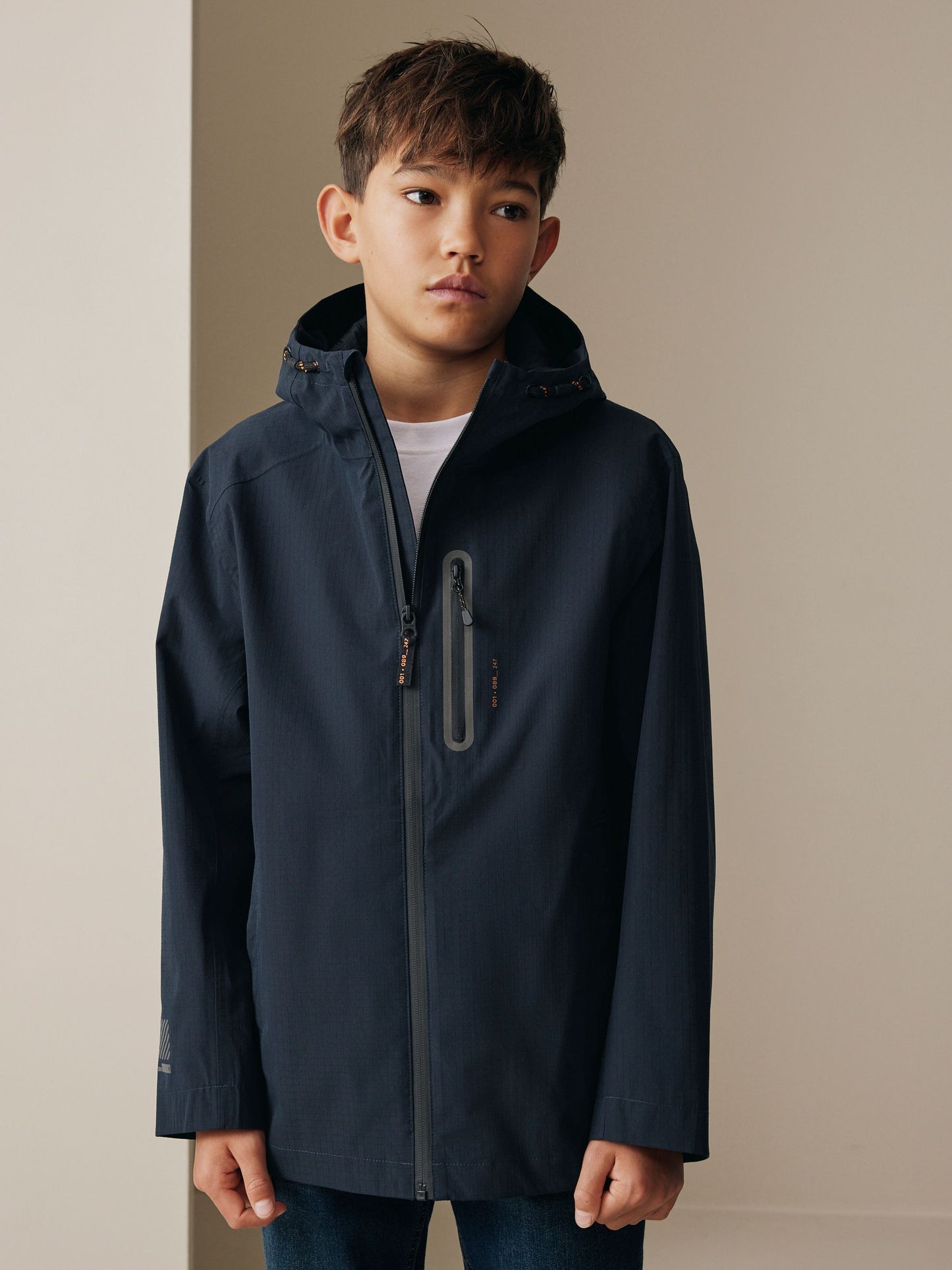 Dsiney Kidz - Navy Waterproof Anorak Jacket (3-16yrs) image 1