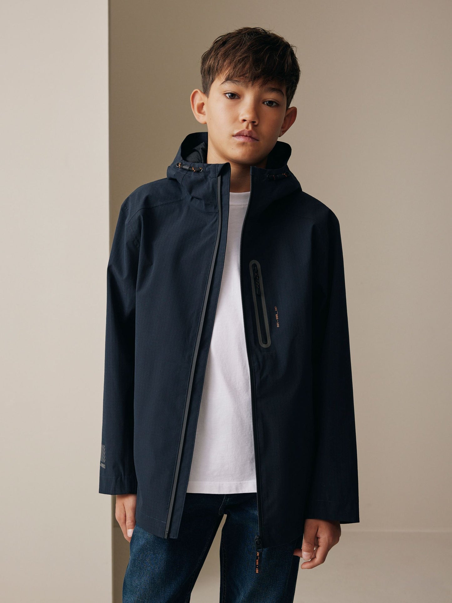Dsiney Kidz - Navy Waterproof Anorak Jacket (3-16yrs) image 3