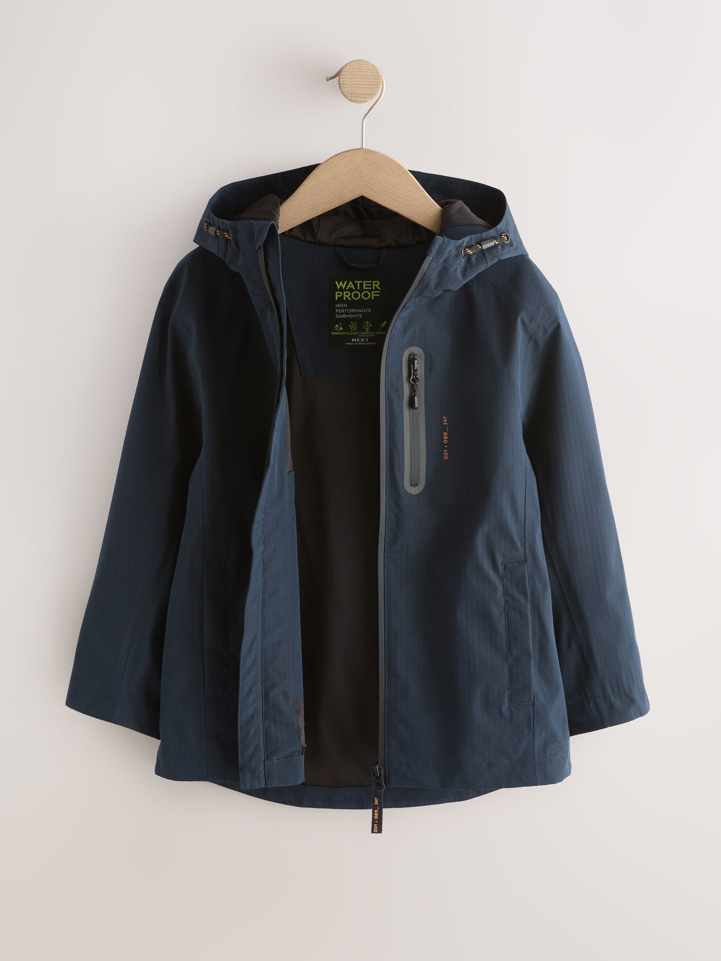 Dsiney Kidz - Navy Waterproof Anorak Jacket (3-16yrs) image 9