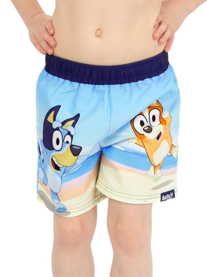 Character Blue Bingo Swimming 100% Cotton Trunks image 1