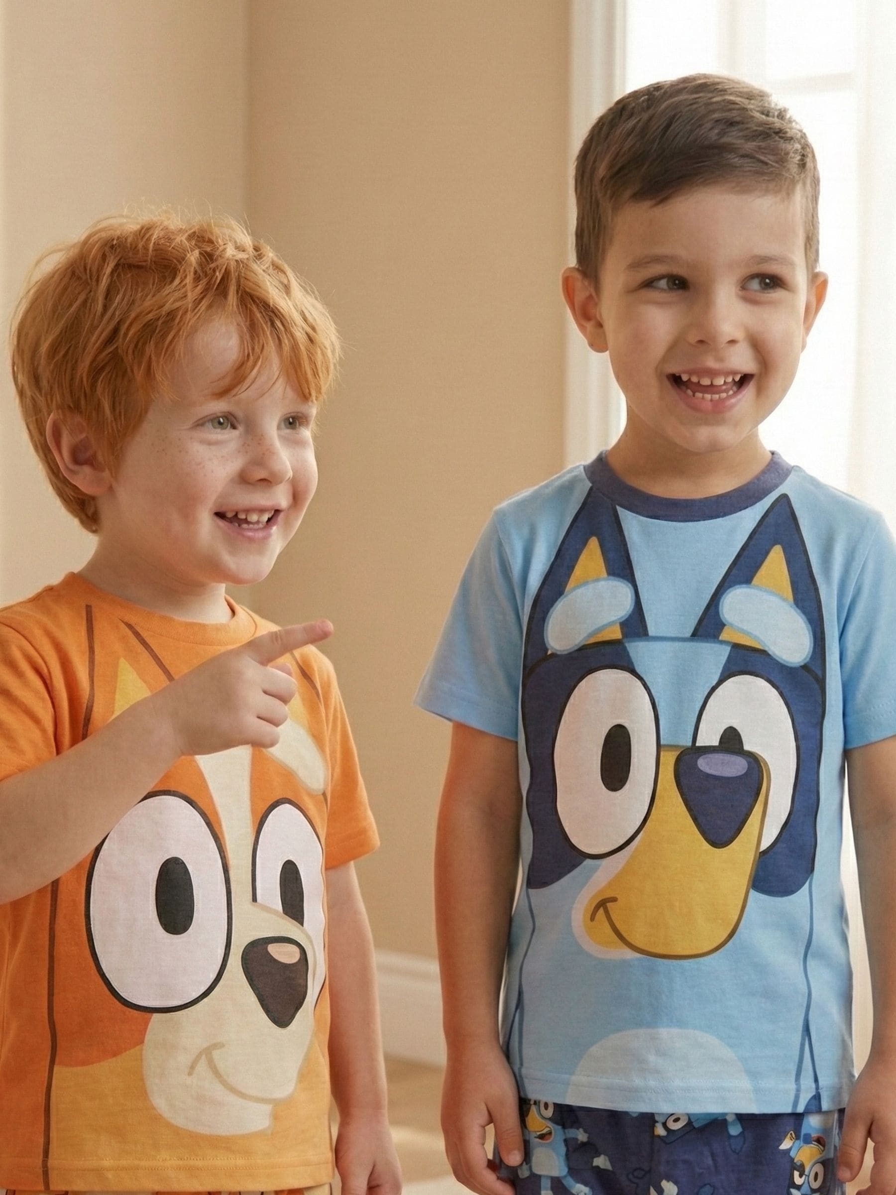 Dsiney Kidz - Character Blue Bingo Short Pyjamas 2 Pack image 4