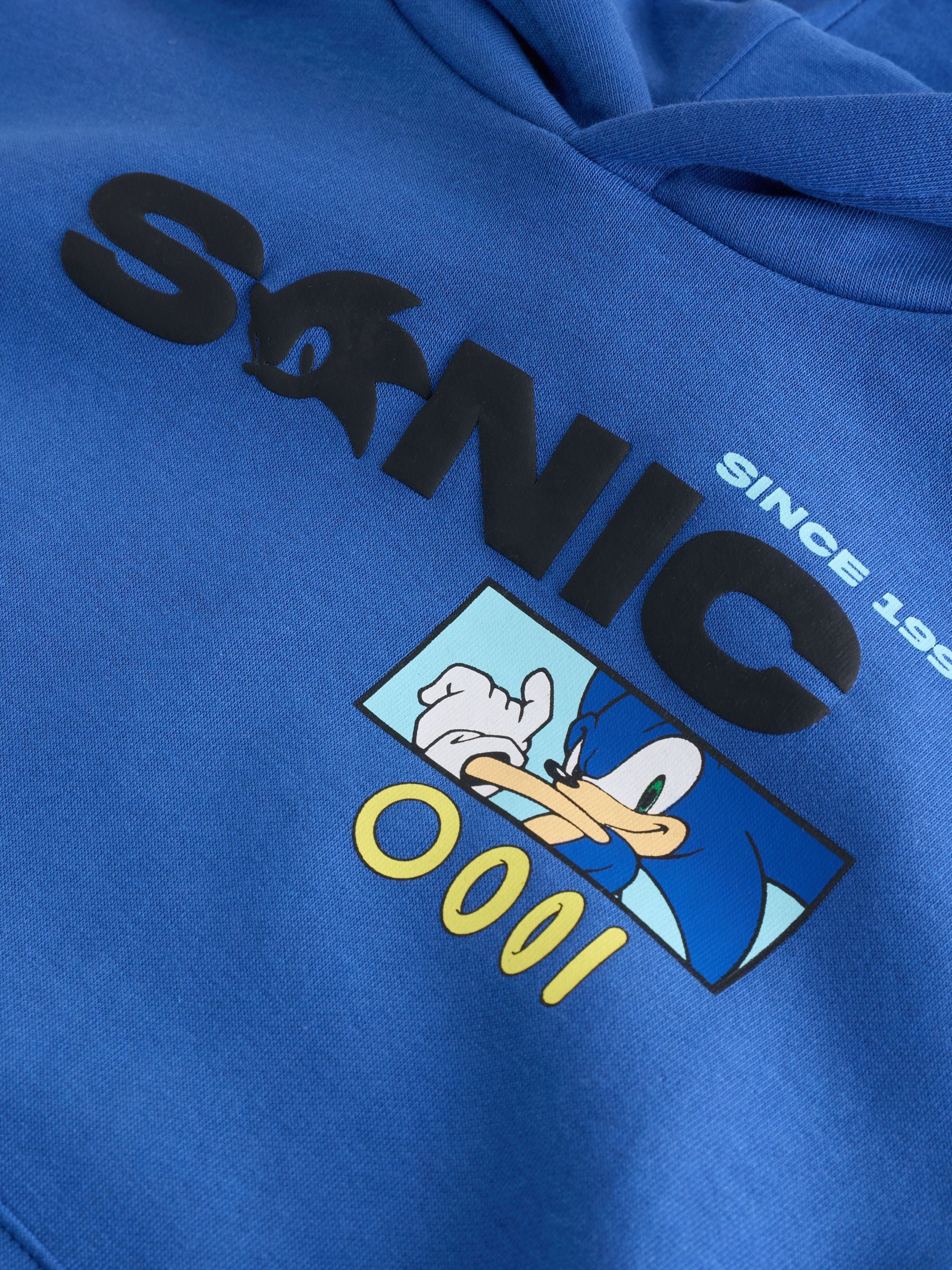 Dsiney Kidz - Blue Sonic Hoodie with Back Print (3-16yrs) image 6
