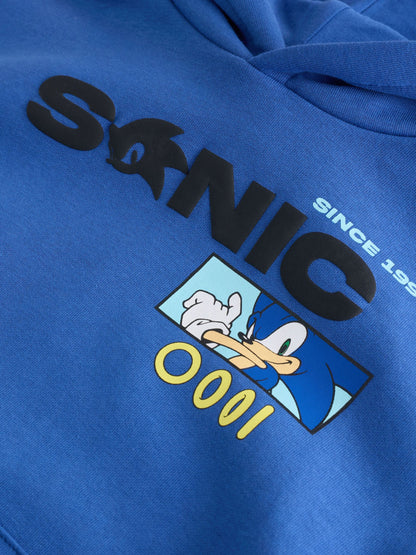 Dsiney Kidz - Blue Sonic Hoodie with Back Print (3-16yrs) image 6