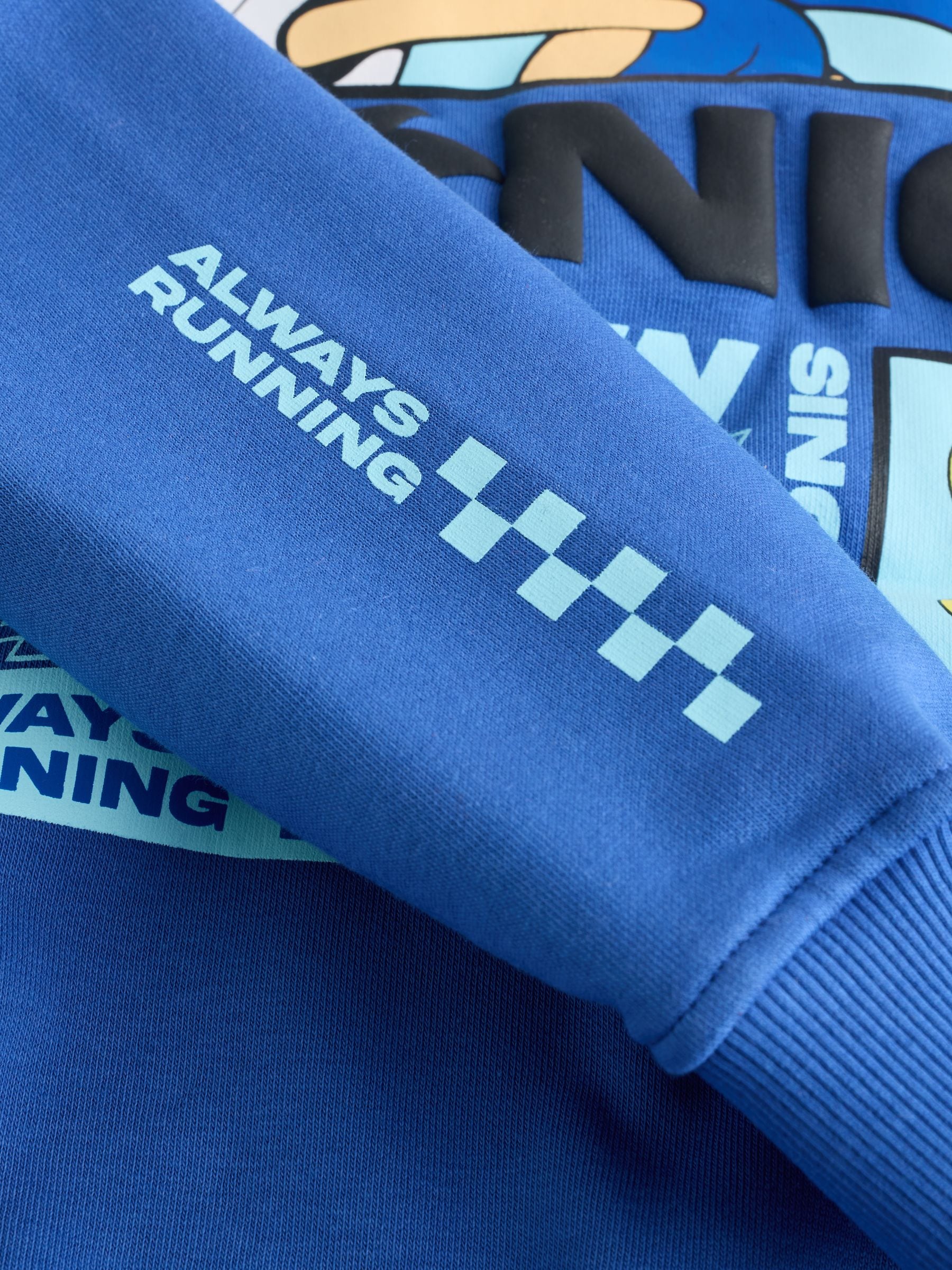 Dsiney Kidz - Blue Sonic Hoodie with Back Print (3-16yrs) image 9