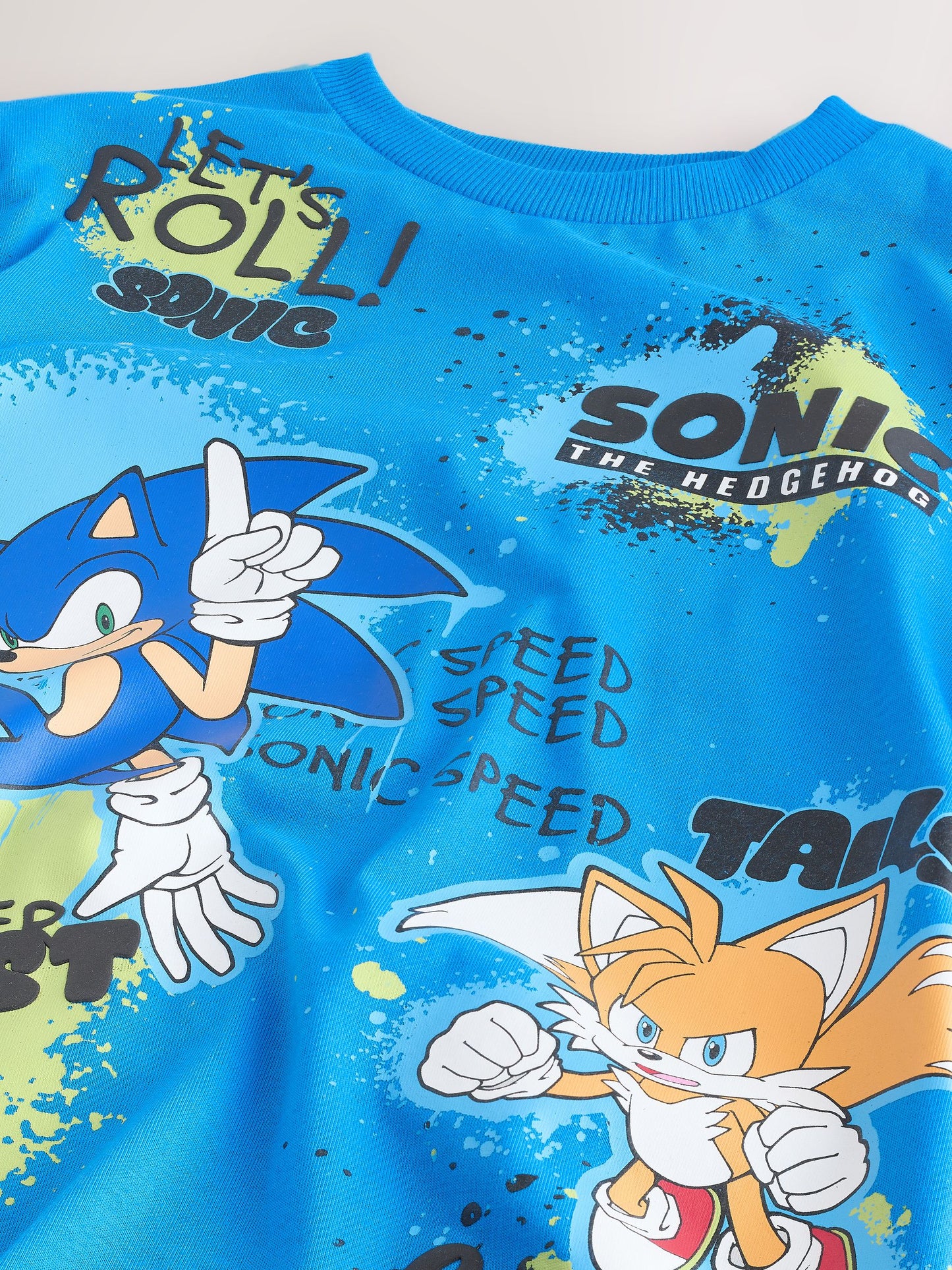 Dsiney Kidz - Blue Graffiti Sonic T-Shirt (3-16yrs) image 4