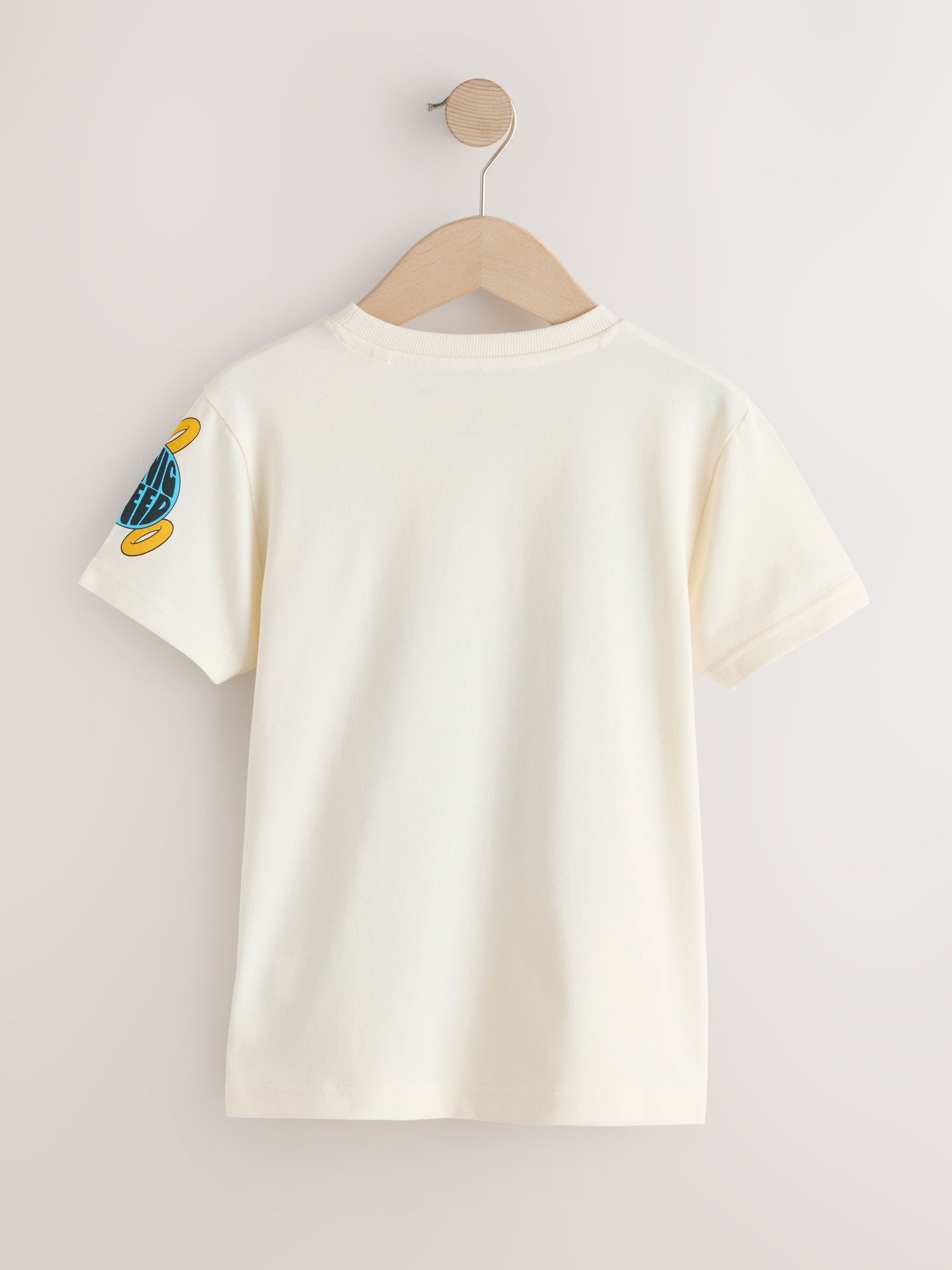 Dsiney Kidz - Ecru Sequin Sonic T-Shirt (3-16yrs) image 3