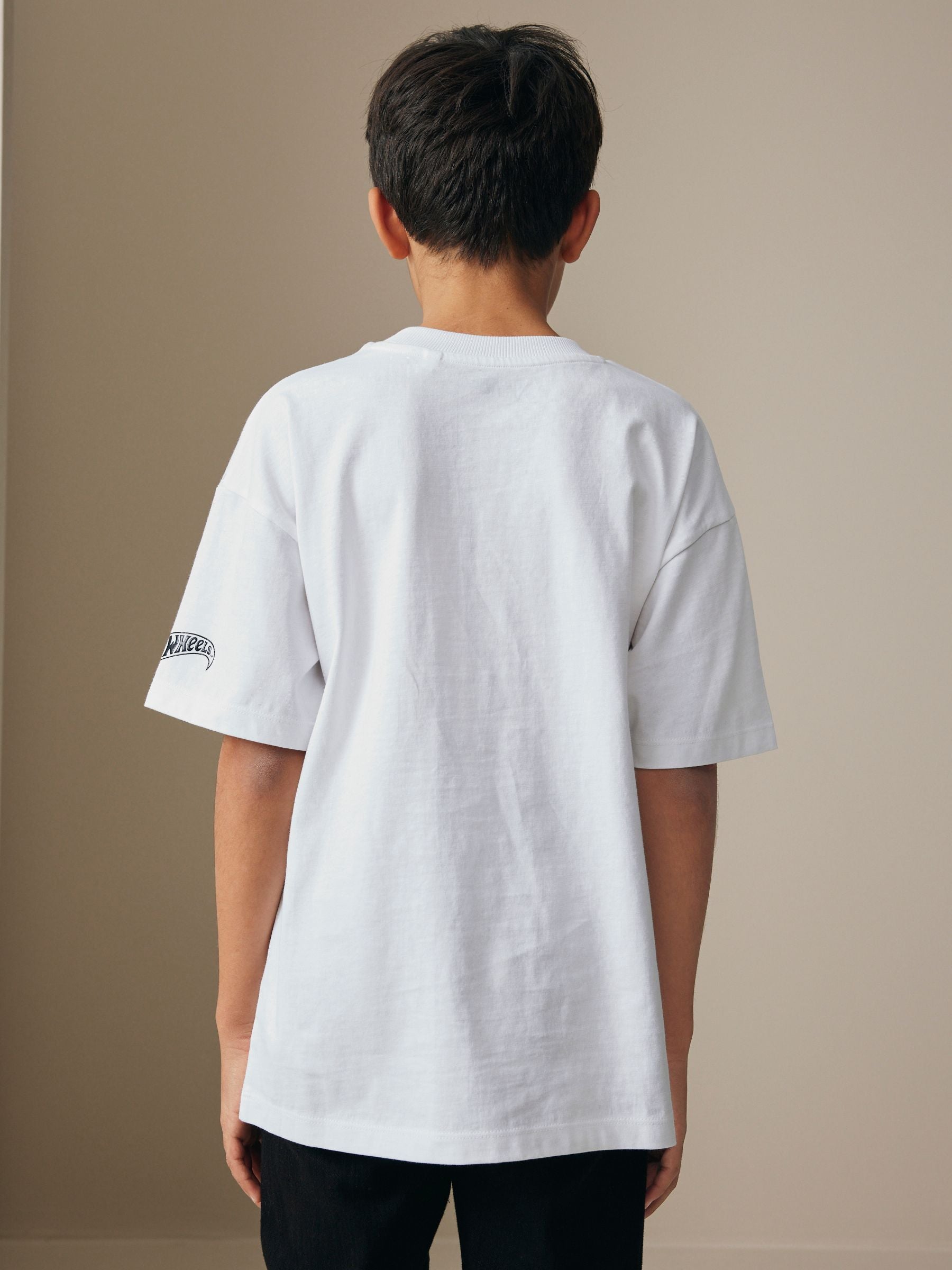 Dsiney Kidz - White Hot Wheels Short Sleeve T-Shirt (3-16yrs) image 3