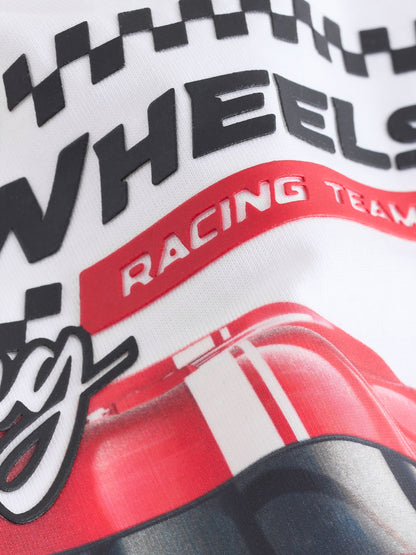 Dsiney Kidz - White Hot Wheels Short Sleeve T-Shirt (3-16yrs) image 7